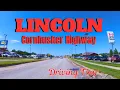 Highway Driving Tour Cornhusker Highway Lincoln - Nebraska Beautiful Road Travel USA