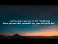 SZA - Tread Carefully (Lyrics)