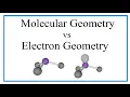 Electron Geometry vs Molecular Geometry Explanation Examples