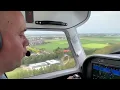 Landing RWY05 at Middenmeer | TL3000 Sirius | 70 degree crosswind