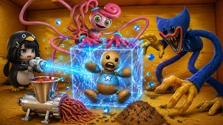 Kick The Buddy | Buddy GUGU GAGA & MOMMY LONG LEGS vs Huggy Wuggy vs Dark Monster Door