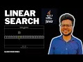 Linear Search Implementation Step-by-Step in Java for Placements and Technical Interviews
