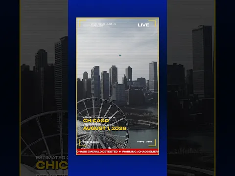 Sonic Chaos Hunt - Chaos Emerald Lands in Chicago