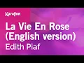 Download Lagu La Vie En Rose (english version) - 1940s Standards | Karaoke Version | KaraFun