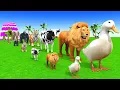Download Lagu Long Slide Game with Cow Elephant Gorilla Hippopotamus Tiger 3d Animal Game Funny 3d Animals
