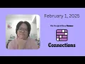 NYT Connections No 601 February 1 2025