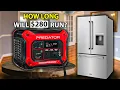 280 Harbor Freight Power Station vs Fridge TV Space Heater Computer