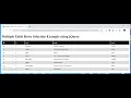 Select Multiple Rows on HTML table using jQuery