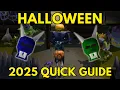 OSRS Halloween Event 2025 - Full Walkthrough Rewards Quick Guide