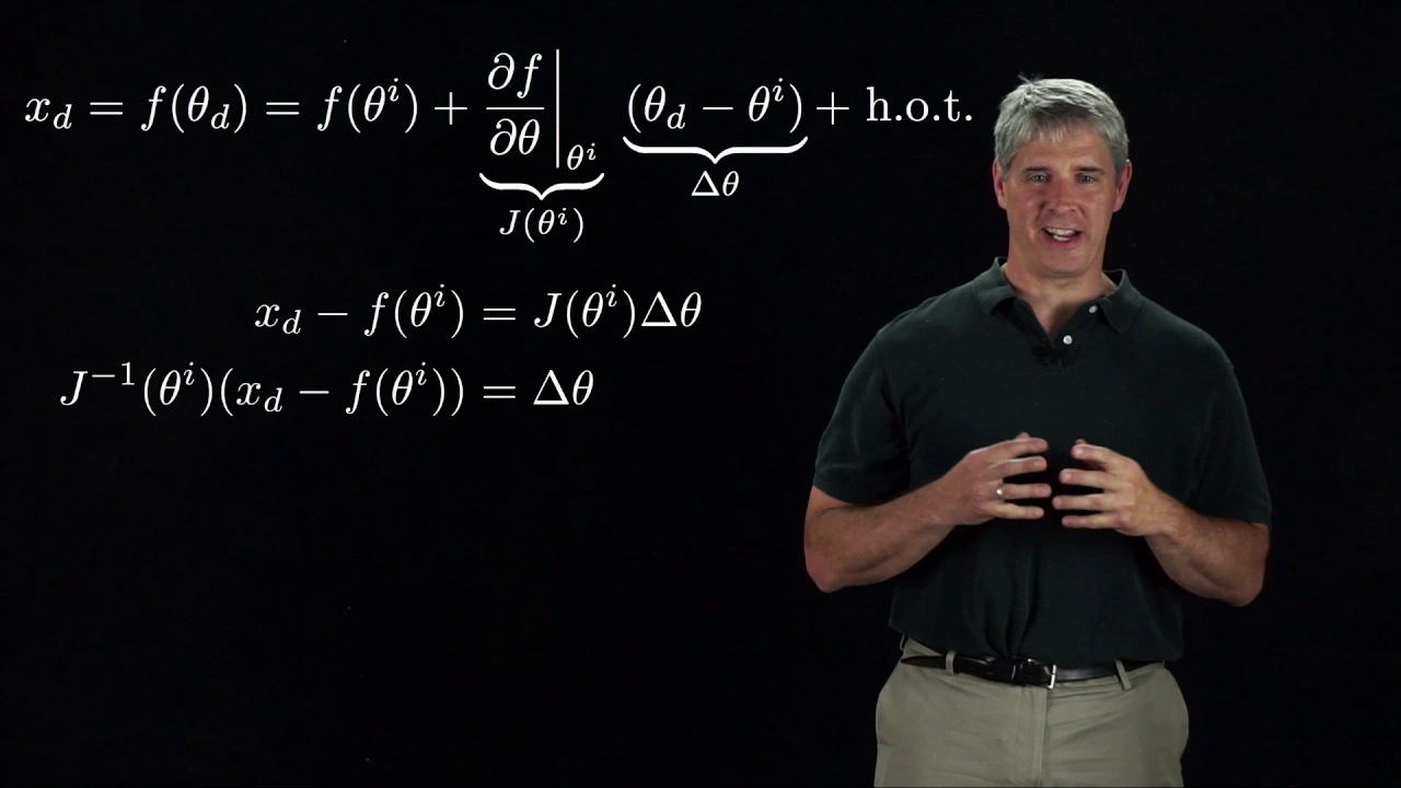 Modern Robotics, Chapter 6.2:  Numerical Inverse Kinematics (Part 1 of 2)