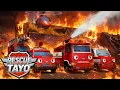 All Units Move Out The Big Fire Rescue Mission Fire Truck Cartoons for kids Tayo