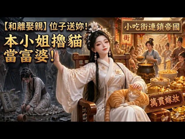 真愛作妾?正室位子直接送!我手撕渣夫霸氣和離,帶萬貫嫁妝開小吃街躺平暴富!渣男全家抄家淪落劈柴