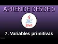 Variables primitivas en Java Como afecta el tipo de dato a una variable