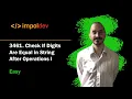 Check If Digits Are Equal in String After Operations I LeetCode 3461 - Python