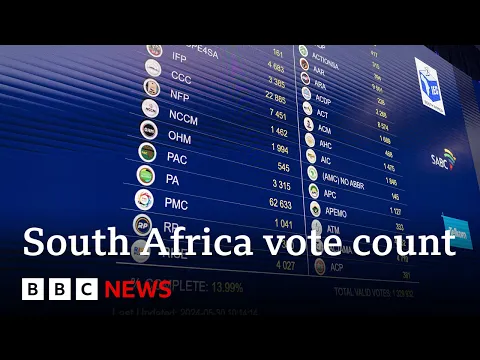 Download MP3 South Africa election count continues in closest election for 30 years | BBC News
