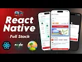 React Native Full Stack Course Node JS Tailwind CSS Tanstack Query MERN Stack
