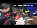 HOW TO REPLACE ABS SENSOR WHEEL SPEED SENSOR ON A CAR
