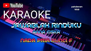 Download JAWABLAH RINDUKU || ANNA CISKA || KARAOKE NADA PRIA || COVER KUNCI F MP3