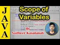 Java 05 - Scope of variables