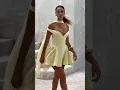 Download Lagu The Perfect🥀Our MARLA mini dress in fresh lemon hue💛 #fashion #model #beauty #style #outfit #shorts