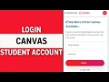 Canvas Student Login canvas instructure com Login Canvas Login Sign In 2024