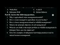 grade 11 agriculture unit 11 review exercise