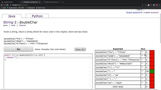 CodingBat String 2 DoubleChar