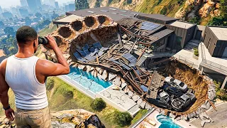 НАШЕЛ ОГРОМНЫЙ СЛЕД НА ДОМЕ ФРАНКЛИНА В ГТА 5! ОХОТА НА ВЕЛИКАНОВ ОБЗОР МОДА GTA 5 ОНЛАЙН