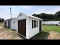 8x12 A-Frame Storage Shed