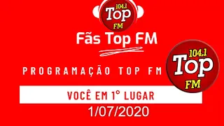 Final da Tarde Top e início do Fim de Tarde (1/7/2020)