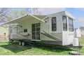 2013 Keystone Residence 405FL park model style travel trailer camper walk-around tutorial