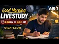 2-Hours Morning Study With Me Revision and Test GATE CSE 2027 Preparation G4Gate