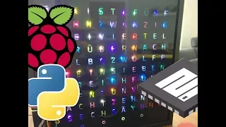Making a Wordclock with Python - Talk at Grazer Linuxtage 2018