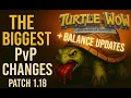 Turtle WoW Patch 1 18 - PvP Updates Balance Changes War Mode Rework
