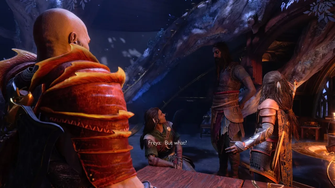 God of War Ragnarök - Brok's Death & Týr is Odin Reveal (4K Cutscene) poster