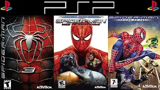 all spider man games on psp