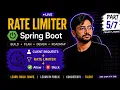 Building a Rate Limiter with Spring Boot System Design Project Planning Day 74