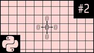 Python Tkinter Tutorial 2D Grid-Based Map Part 2