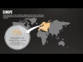 Stunning World Map Keynote Presentation Template Highlight Countries Boost Your Slides