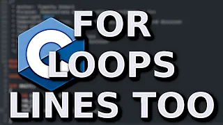 C Programming Tutorial - For Loop With Line Counting