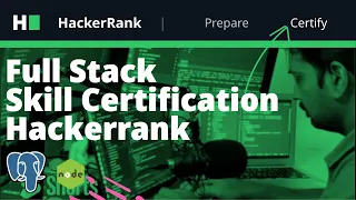 Hackerrank Skill Certification for Full Stack Developers