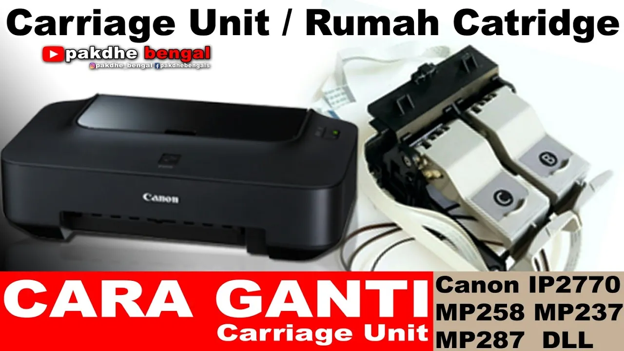 Cara memperbaiki cartridge ( kartrid ) canon dapat dilakukan dengan mudah. Kater dan obeng minus mer. 