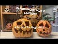 How to Make a Paper Mache Jack o Lantern from Start to Finish