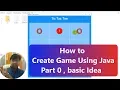 0 - Tic Tac Toe Training Introduction How to create TicTacToe Game using java HINDI