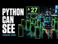 Python Can SEE People Object Detection Counting with YOLO
