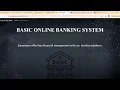 GRIP Task 1 Basic Banking System The Spark Foundation