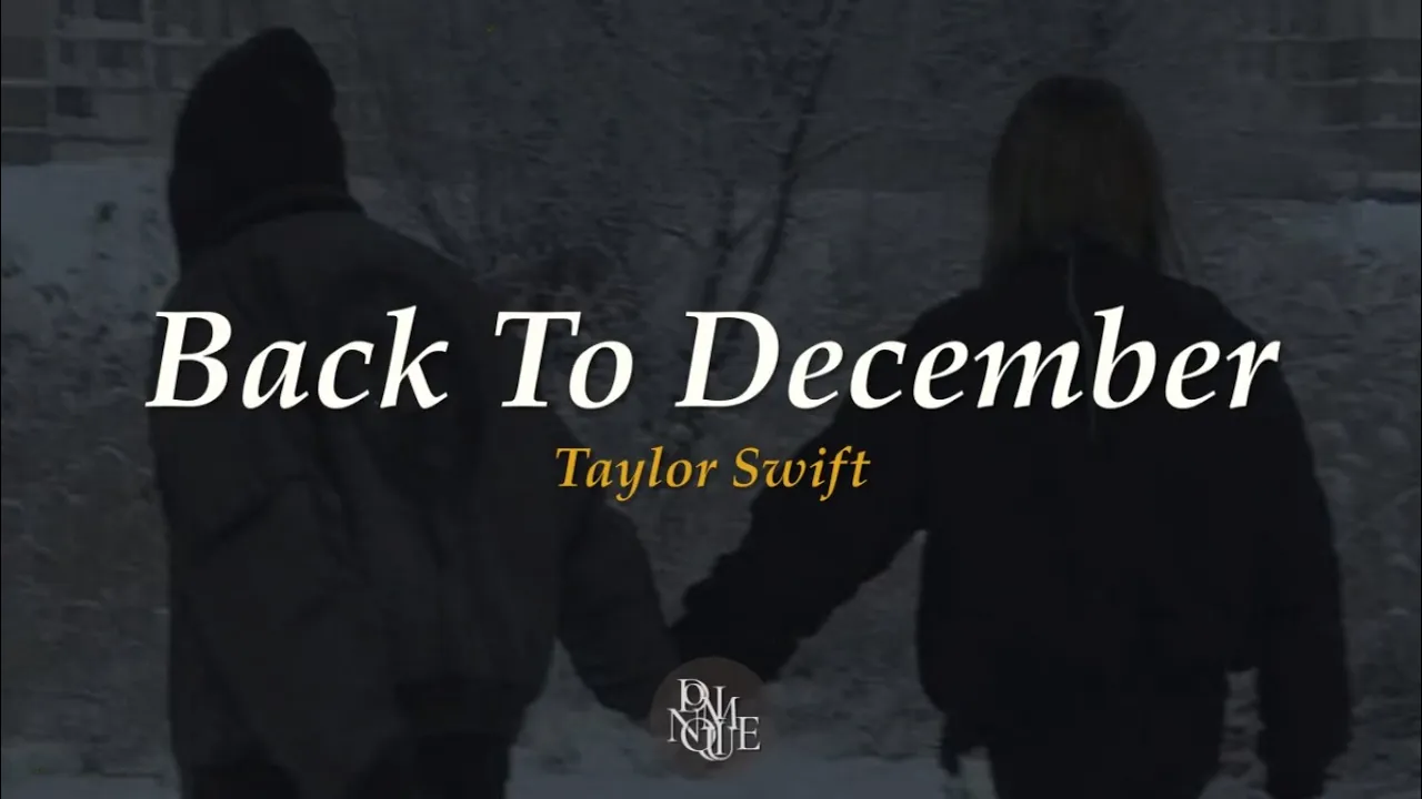 Taylor Swift - Back To December [slowed + reverb] with Lyrics