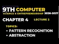 class 9 computer chapter 4 lecture 2 key components of computational thinking pattern recognition