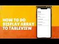 Swift iOS Notes App - 5 Creating Note Model and Array Data