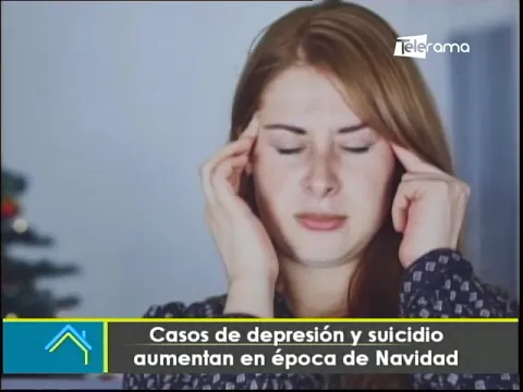 Casos de depresión y suicidio aumentan en época de Navidad